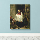 De terugkeer van de christenen canvas afdruk (Insitu (Houten vloer))