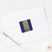 De terugkeer van de Crusader Vierkante Sticker (Envelop)