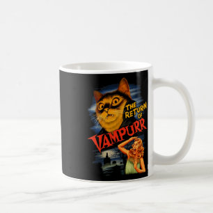 De terugkeer van de funny Cat van Vampurr Koffiemok
