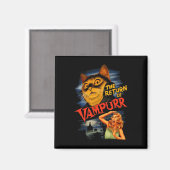 De terugkeer van de funny Cat van Vampurr Magneet (Voorkant / Achterkant)