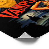 De terugkeer van de funny Cat van Vampurr Poster (Hoek)