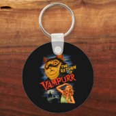 De terugkeer van de funny Cat van Vampurr Sleutelhanger (Voorkant)