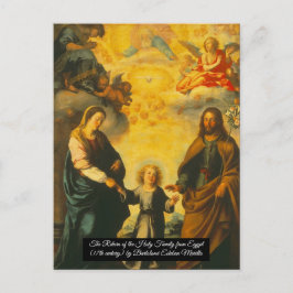 De terugkeer van de Heilige Familie uit Egypte Briefkaart