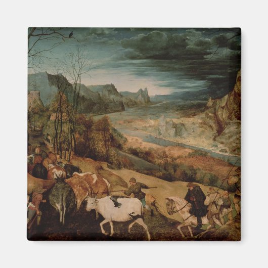 De terugkeer van de kudde 1565 magneet (Voorkant)