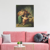 De terugkeer van de kudde canvas afdruk (Insitu (Woonkamer))