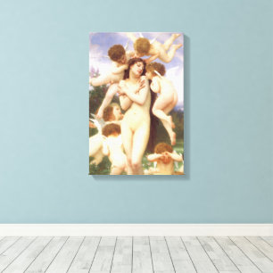 De terugkeer van de Lente (Le Printemps) door Boug Canvas Afdruk