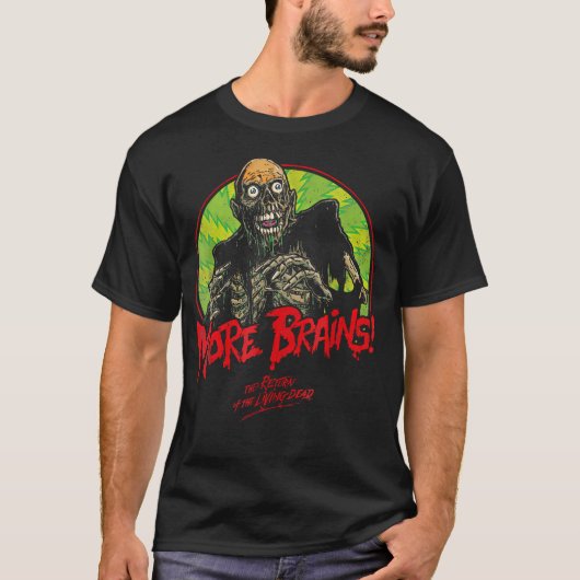 De terugkeer van de levende, enge dode Tarman Zomb T-shirt (Voorkant)