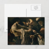 De terugkeer van de prodigal Son Briefkaart (Voorkant / Achterkant)