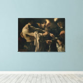 De terugkeer van de prodigal Son Canvas Afdruk (Insitu (Houten vloer))