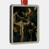 De terugkeer van de prodigal Son Metalen Ornament (Rechts)