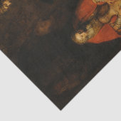 De terugkeer van de prodigale zoon door Rembrandt Tissuepapier (Detail)