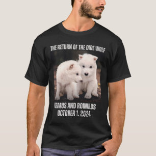 De terugkeer van de schrikwolf - Remos en Romulus T-shirt