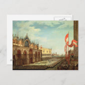 De terugkeer van de St. Mark-troepen naar Venetië Briefkaart (Voorkant / Achterkant)