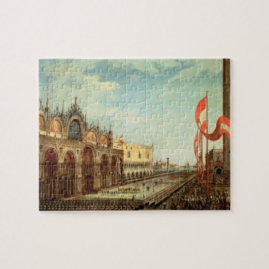 De terugkeer van de St. Mark-troepen naar Venetië Legpuzzel (Horizontaal)