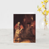 De terugkeer van de verloren zoon-metgezel kaart (Gele Bloem)