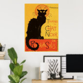 De terugkeer van de zwarte kat vintage poster (Thuiskantoor)