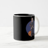 De terugkeer van Halloween Tweekleurige Koffiemok (Voorkant rechts)