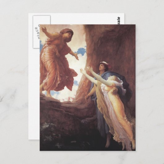 De terugkeer van Persephone - Lord Frederic Leight Briefkaart (Voorkant / Achterkant)