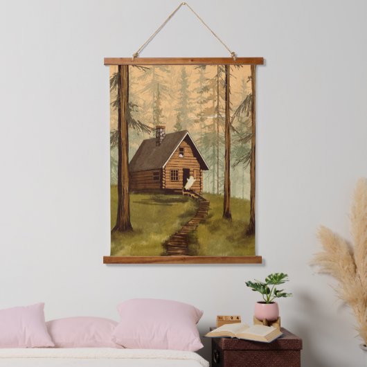 De terugtocht hangend wandkleed (Slaapkamer)