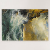 De terugtrekkende golf van Moran, 1909 Legpuzzel (Horizontaal)