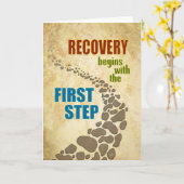 De terugwinning begint met de eerste stap - stenen kaart (Gele Bloem)