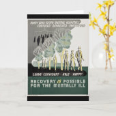 De terugwinning is Mogelijk geestelijk voor - ziek Kaart (Gele Bloem)