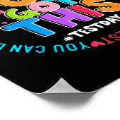 De Test Dag Rock Test Docent Poster (Hoek)