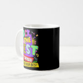 De Test Dont Stress Testing Dag Leraren Studenten Koffiemok (Voorkant links)