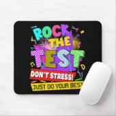 De Test Dont Stress Testing Dag Leraren Studenten Muismat (Met muis)