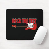 De Test Guitar Teacher Dag Testing Day Teach Muismat (Met muis)