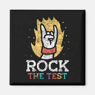 De test leraar score testen examen testdag magneet