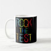 De Test Leraar Test Dag Grappige Testdag Leraar Koffiemok (Links)