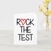 De Test Leraar Test Dag Testen Dag Grappige Leraar Kaart (Gele Bloem)