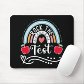 De Test Leraar Test Dag Testen Dag Grappige Leraar Muismat (Met muis)