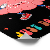 De test niet stresstestdag leraar student poster (Hoek)