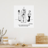 De test op vergrendeling is stevig poster (Keuken)