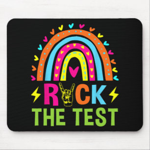 De Test Rainbow Testing Day Motivatie Teacher Muismat