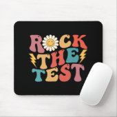 De Test Retro Groovy Docent Test Dag Testen Dag Muismat (Met muis)