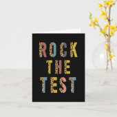 De Test Retro Motivatie Testing Day Teacher St Kaart (Gele Bloem)