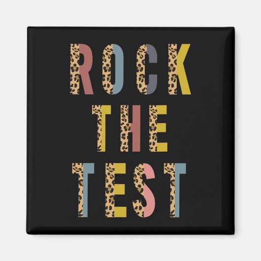 De Test Retro Motivatie Testing Day Teacher St Magneet (Voorkant)