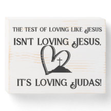 De test van liefhebben zoals Jezus