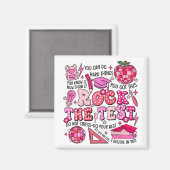 De testdag niet stress doe je beste thee magneet (Voorkant / Achterkant)