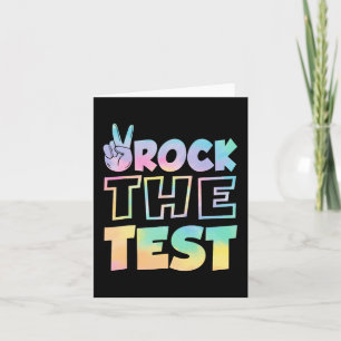 De testdag Retro Motivatie Teacher St Kaart