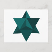 De Tetrageder van de ster Briefkaart (Voorkant)