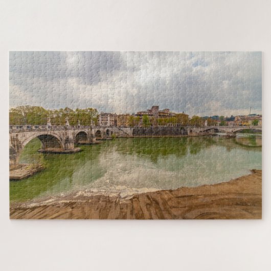 De Tevere in Rome Legpuzzel (Horizontaal)