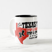 DE TEXAS 2-STAP TWEEKLEURIGE KOFFIEMOK (Voorkant links)