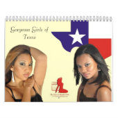 De Texas Calendar Girls 2010 12 maanden Kalender (Hoes)
