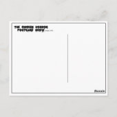 DE TEXAS CHAINSAW CHICKEN BRIEFKAART (Achterkant)