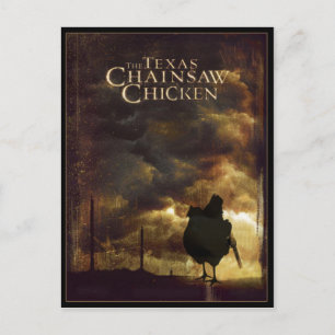 DE TEXAS CHAINSAW CHICKEN BRIEFKAART