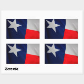 De Texas Flag sticker (Vel)